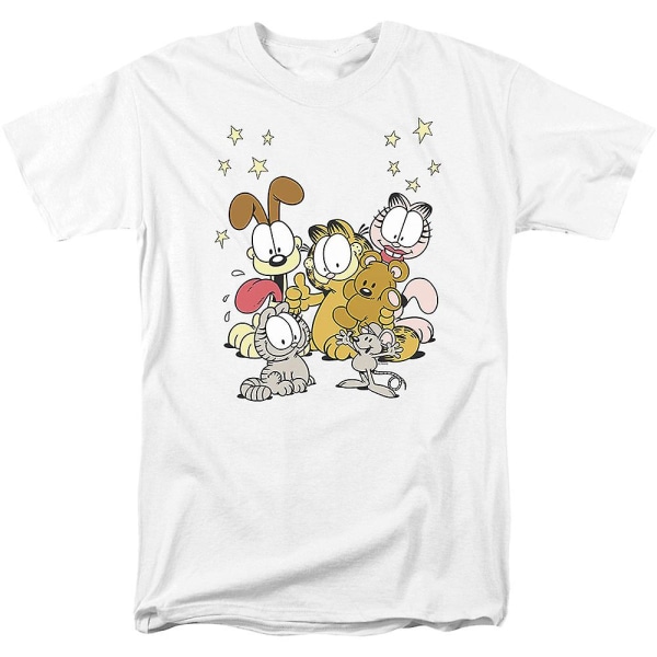 Garfield and Friends T-shirt XL