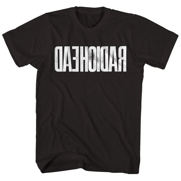 Radiohead T-shirt med spegelvänd logga XL