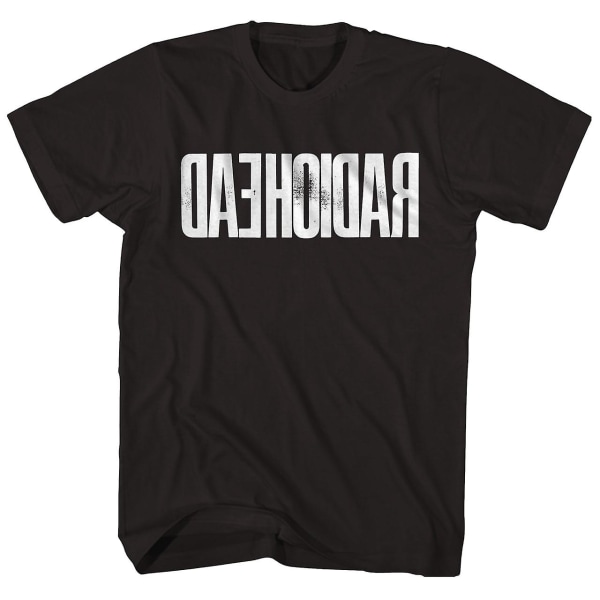 Radiohead T-tröja Speglad logotyp Radiohead T-shirt M