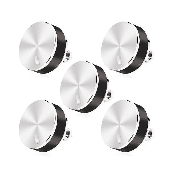 5x Wb03x24360 Knapper Kompatibel med Komfyr/Ovn Ap5980302, Wb03t10259, 4179424, Ps11700818