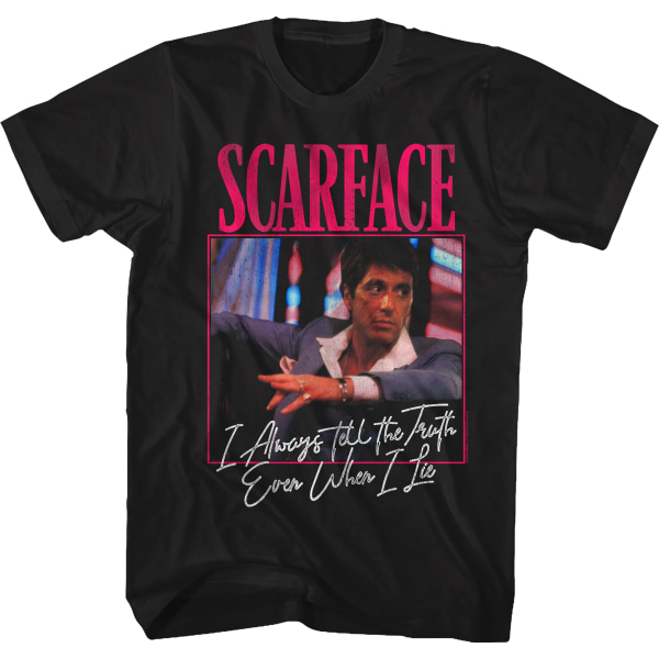 Tony Montana Always Tells The Truth Scarface T-shirt XL