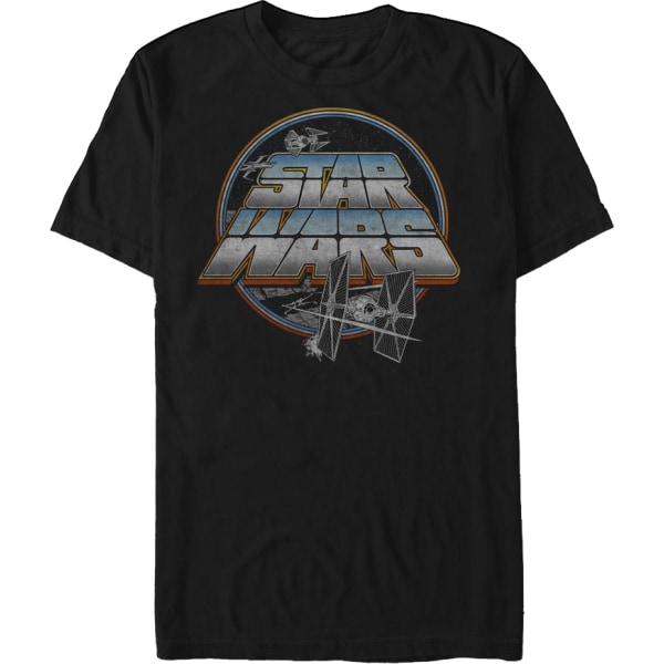 Retro Star Wars Logo T-skjorte XL