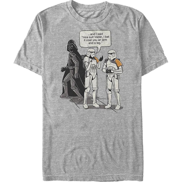 Fin kostym Vader Star Wars T-shirt S