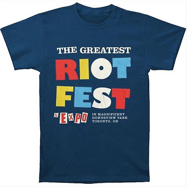 Riot Fest Den Største T-skjorten XXXL