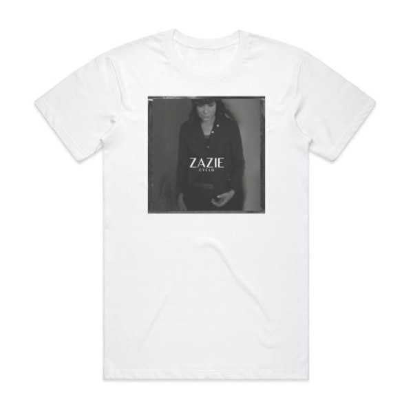 Zazie Cyclo Album Cover T-shirt Hvid XL