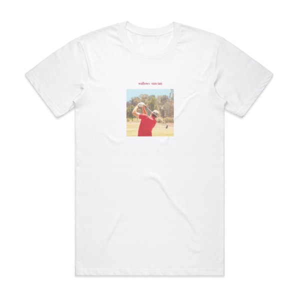 Wallows Sun Tan Album Cover T-Shirt Vit XXL