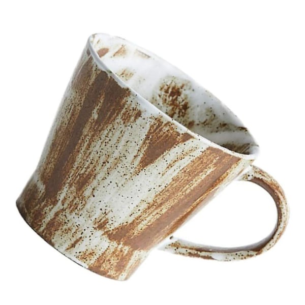 Japansk retro håndlaget melkekopp keramisk vannkrus kaffekopp krus