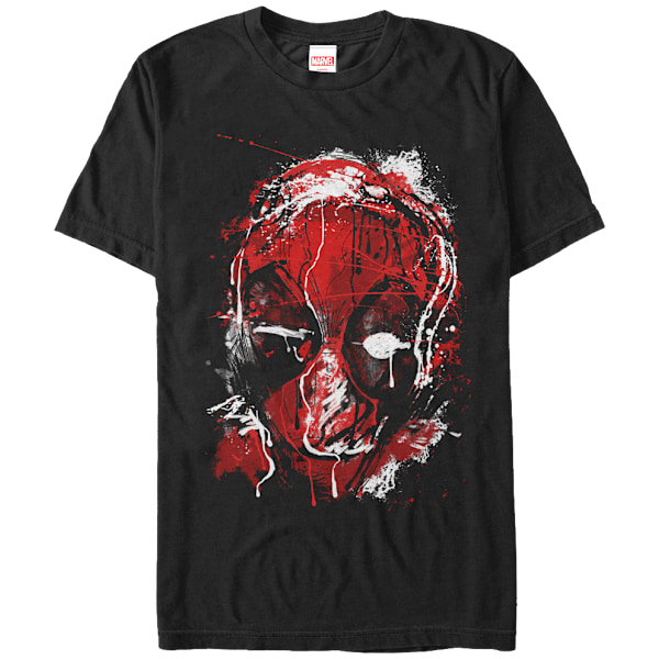 Paint Splatter Deadpool T-skjorte Ny M