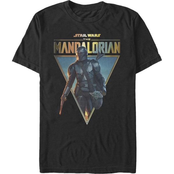 The Mandalorian säsong 2 affisch Star Wars T-shirt XXL