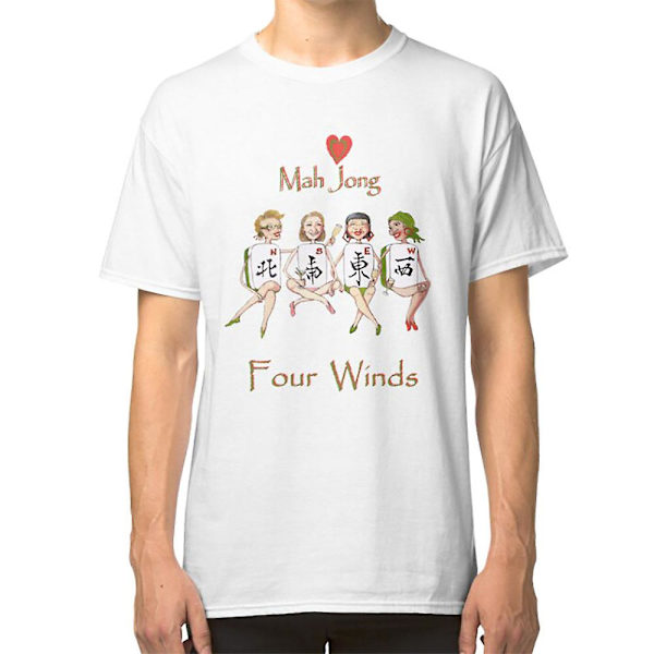 Mah Jong Fire Winds T-skjorte M