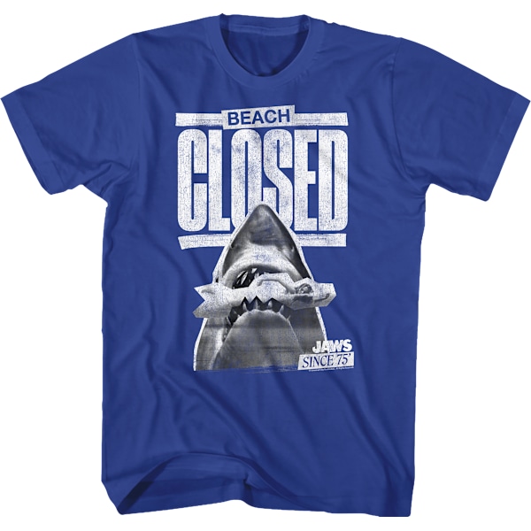 Beach Closed Jaws T-paita M
