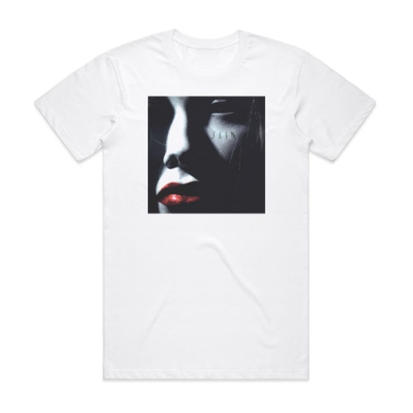 Westworld Skin Album Cover T-shirt Hvid M