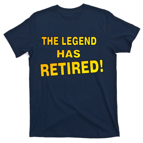 Legenden er gået på pension T-shirt M