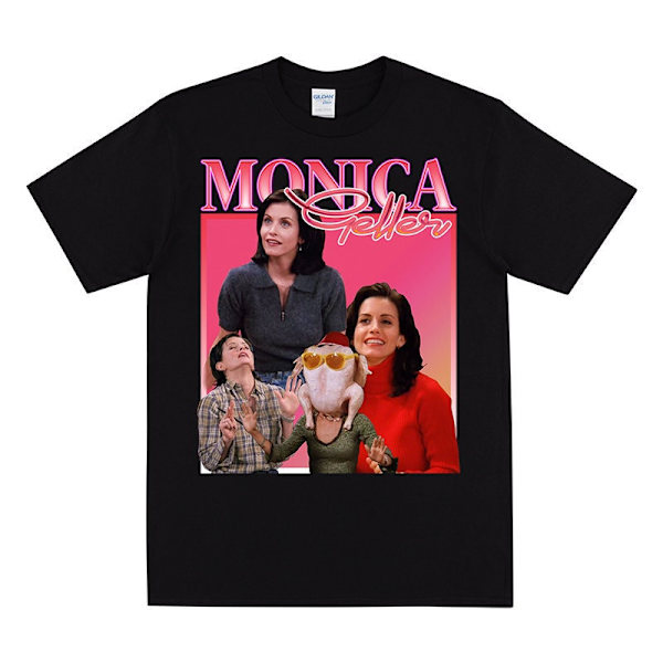 MONICA GELLER -kunnianosoitus T-paita Black M