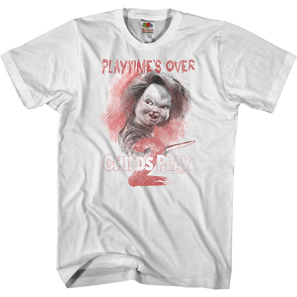 Playtime's Over Child's Play 2 T-skjorte XXL