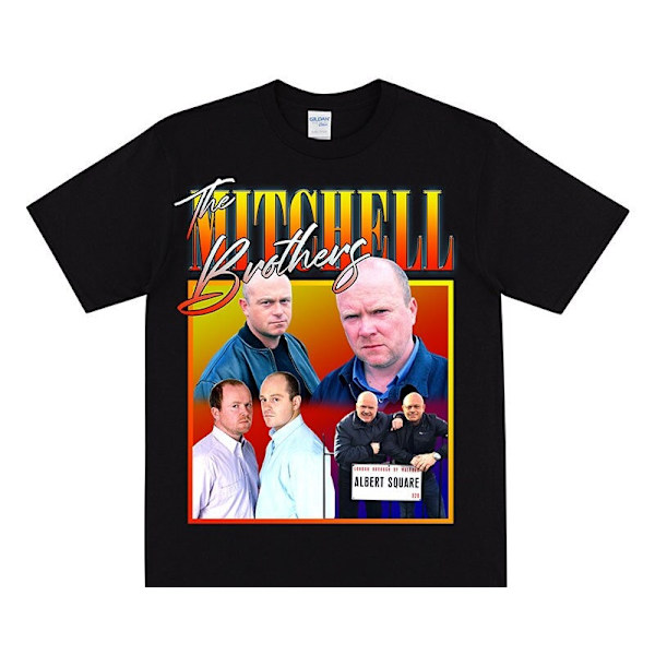 THE MITCHELL BROTHERS Hyldest T-shirt Black M