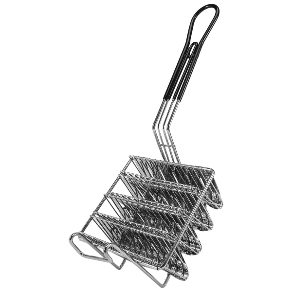 Fryer Basket, Seashell Fryer, Holds 4 Seashell Fryer Holders with Handle Holders