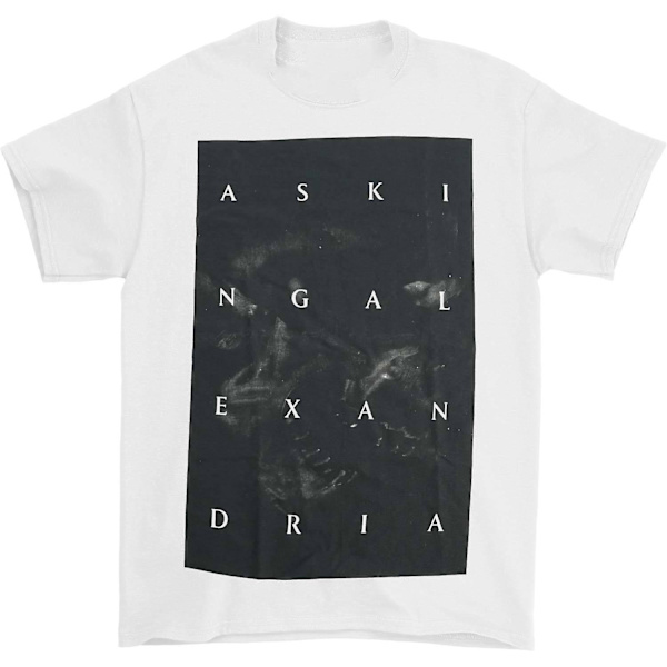 Asking Alexandria Sort T-shirt med Sort Skalle M