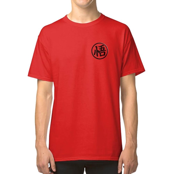DragonBall Z Symbol DBZ Fan Kanji Goku Bild T-shirt black XXL