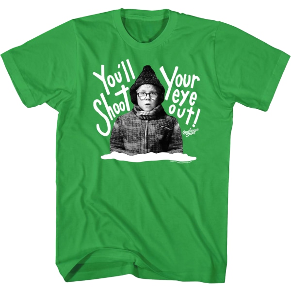 Ralphie You'll Shoot Your Eye Out En Juleromanse T-skjorte XXXL