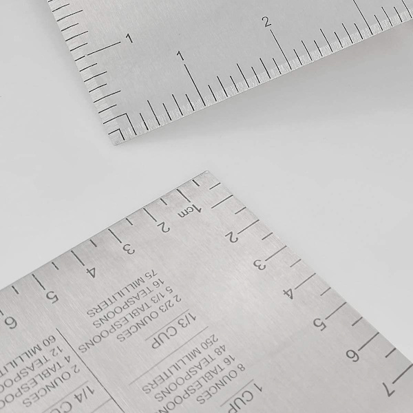 Bænkeskraber & Hakker til Køkken, Rustfrit Stål Bageri/dej/mad Skæreredskab (d-583-a) 2 pieces