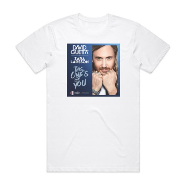 Zara Larsson This Ones For You Virallinen Uefa Euro 2016 -albumin kansipaita Valkoinen XL