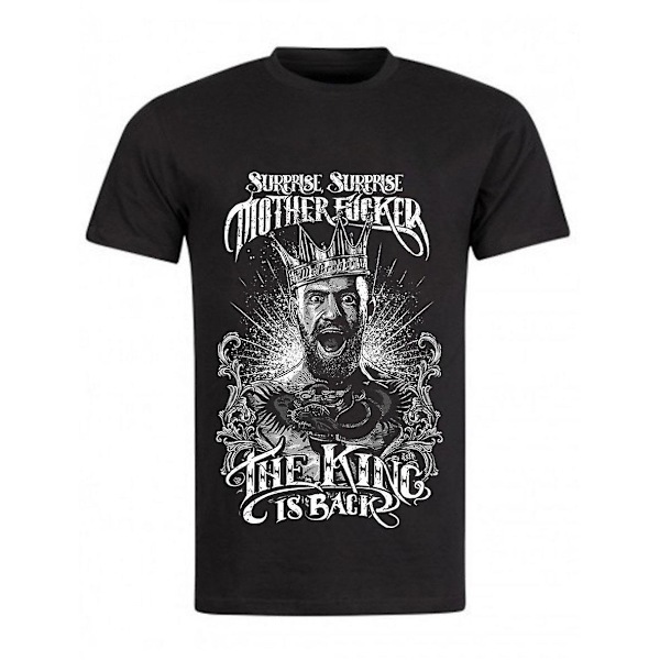 Conor McGregor T-shirt Sort Mor XL