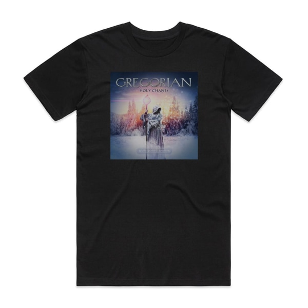 Gregorian Holy Chants Album Cover T-Shirt Svart XL
