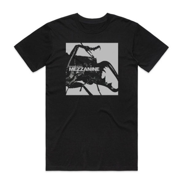 Massive Attack Mezzanine Album Cover T-Shirt Svart XXXL