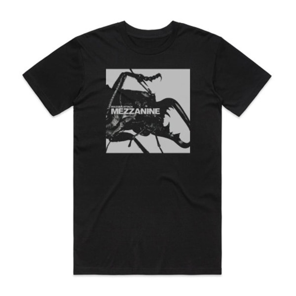 Massive Attack Mezzanine Album Cover T-skjorte Svart XXXL