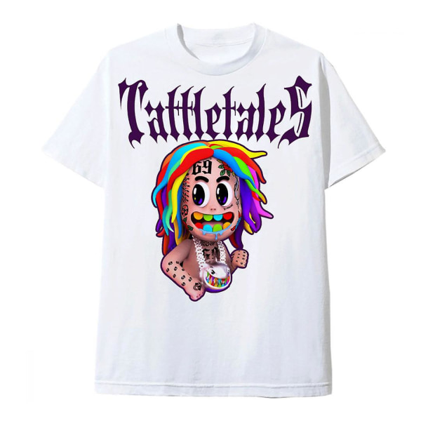 Tattles Tales Album 6Ix9Ine Guld T-shirt L