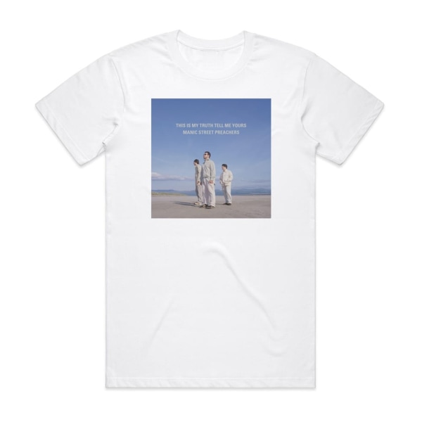 Manic Street Preachers This Is My Truth Tell Me Yours Album Cover T-shirt Vit M