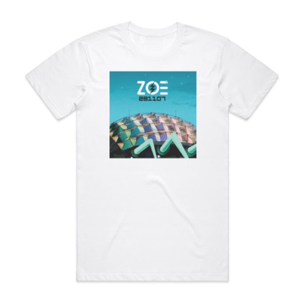 Zoe 281107 Album Cover T-Shirt White S