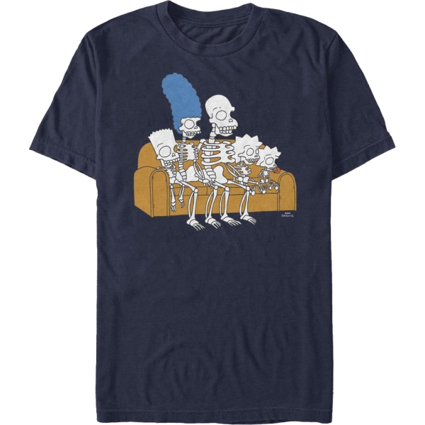 Familie Skeletter The Simpsons T-Shirt M