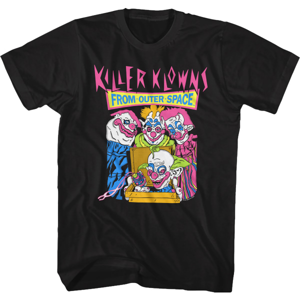 Pizza Box Killer Klowns From Outer Space T-skjorte XL