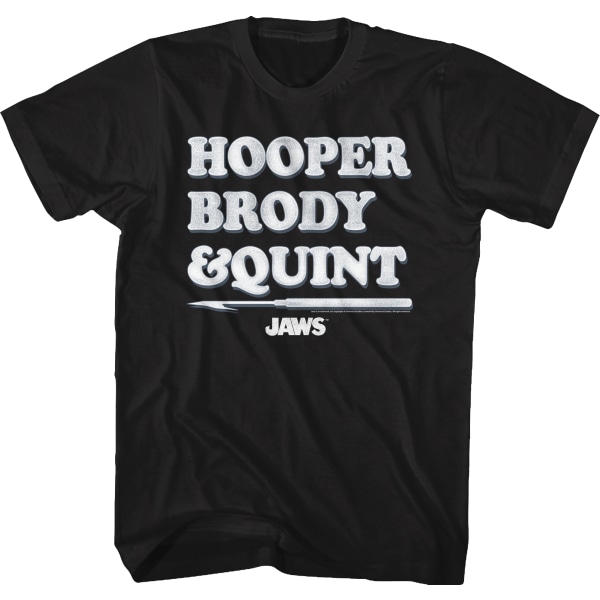 Hooper Brody Quint Jaws T-skjorte XL