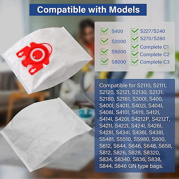 Imurinpussi Compact C1 -imureille, Compact C1, c2, s6000-s6999, s4000