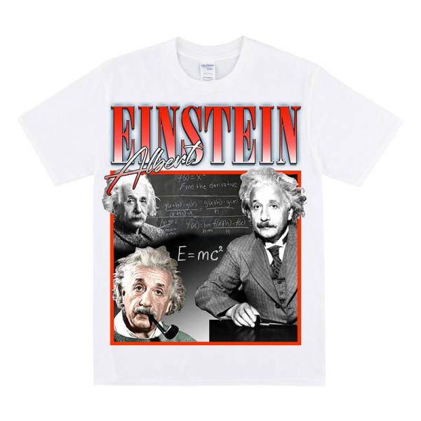 ALBERT EINSTEIN Hyldest T-shirt White XL