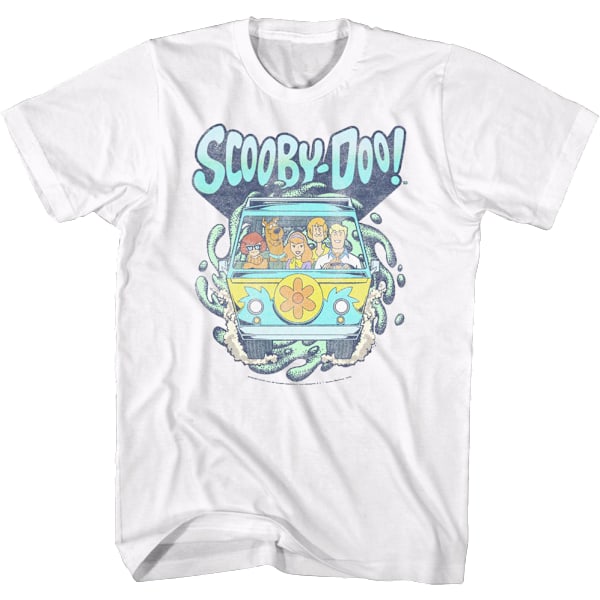 Vintage Mystery Machine Scooby-Doo -paita XXL