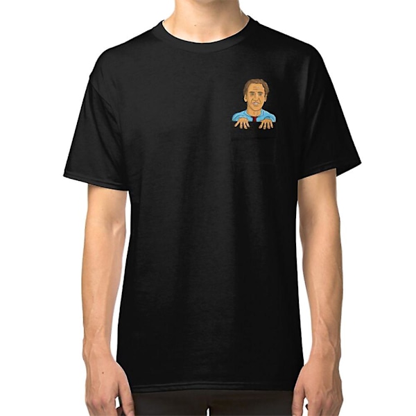 Nicolas Cage i fickan! T-shirt XL