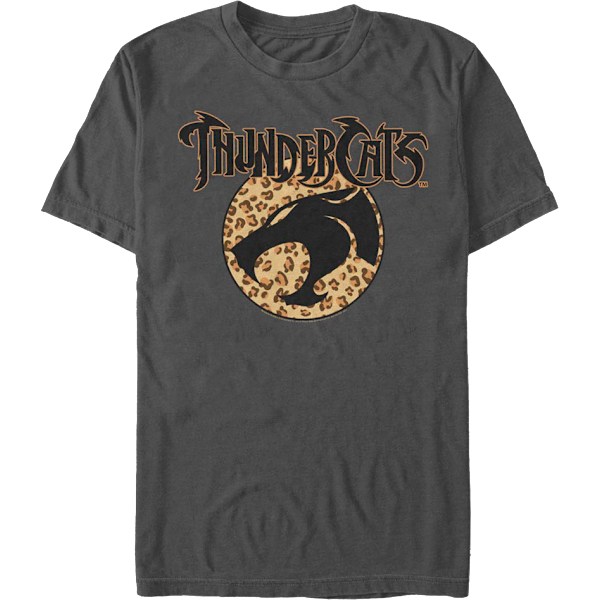 Cheetah Print Logo ThunderCats T-shirt M
