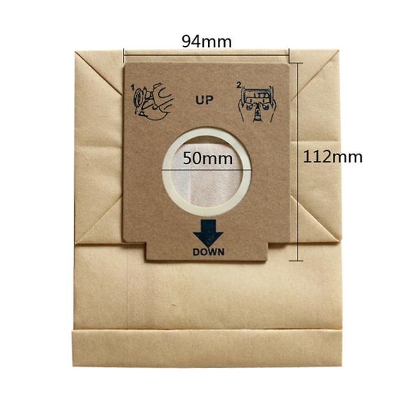 30 kpl Imurin Kraft-paperipölypussit Kaksoissuodatin Pölypussit Z1480 Zc1120 Zc1120b