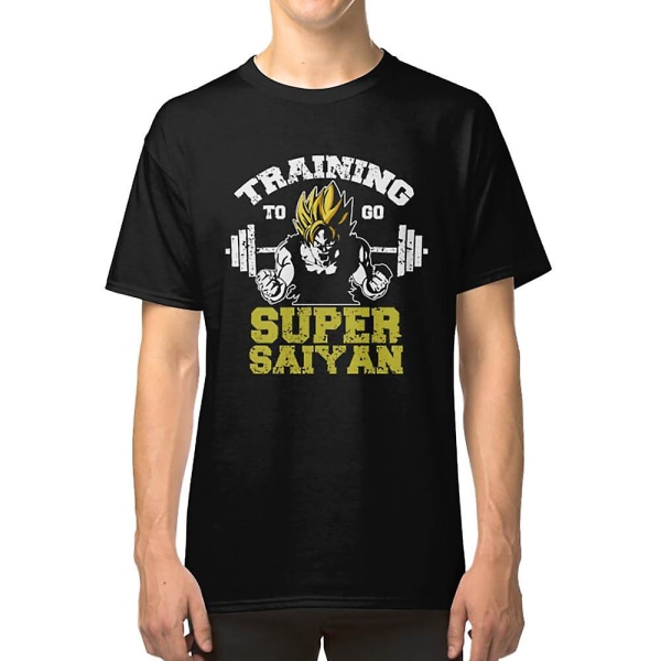 Training To Go Super Sayan - Goku T-shirt XXXL