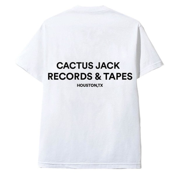 Cactus Jack T-Shirt Blanc Records & Tapes Travis Scott M