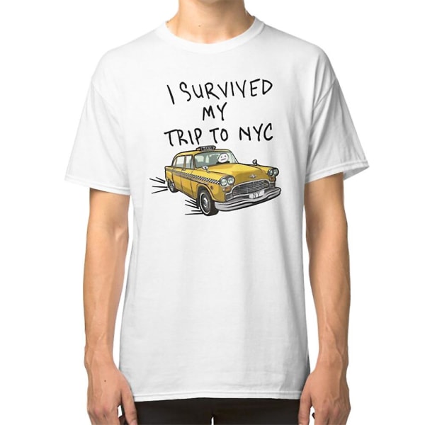 Jag överlevde min resa till NYC T-shirt XXXL