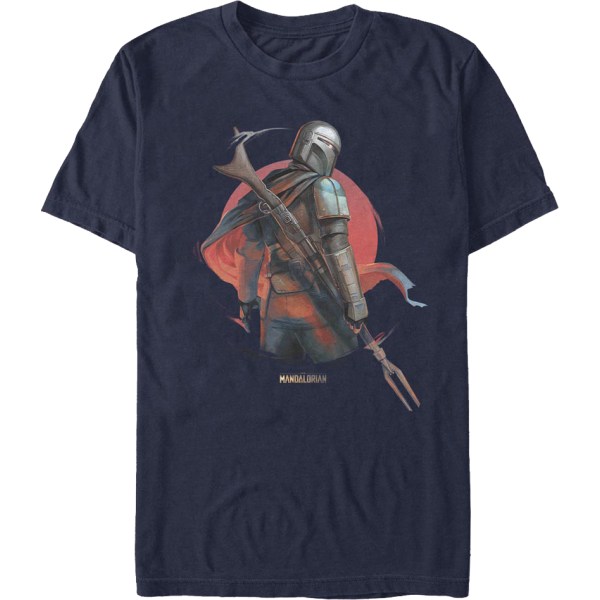 The Mandalorian Amban Rifle Star Wars T-shirt S