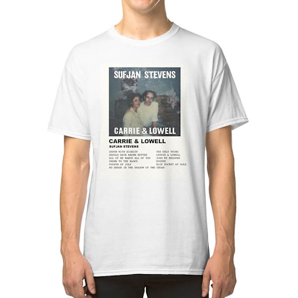 Sufjan Stevens Carrie & Lowell Album Polaroid T-shirt M