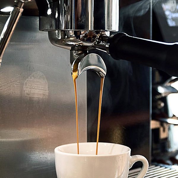 Halvautomatisk kaffemaskin håndtak omdirigeringsdyse rustfritt stål avløpsdyse omdirigeringsdyse