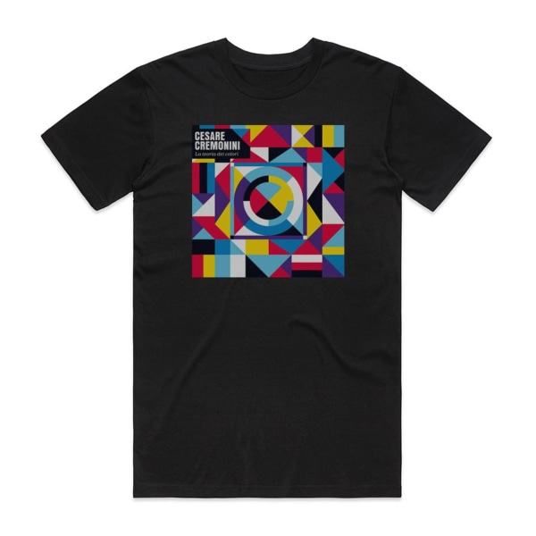 Cesare Cremonini La Teoria Dei Colori Albumomslag T-shirt Svart XXL
