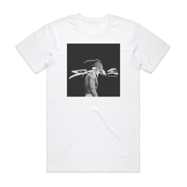 XXXTENTACION Skins Album Cover T-shirt Vit XL